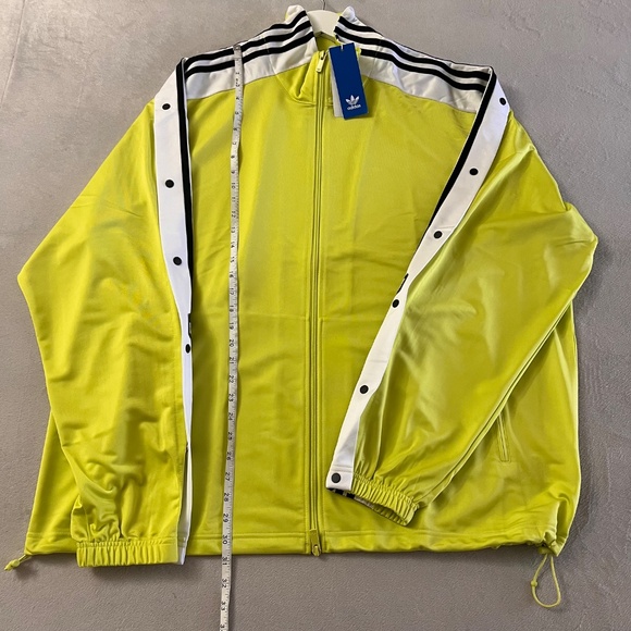 ADIDAS ORIGINALS Men's Megabreak Jacket Size XL in Green with Three Stripes. - Picture 13 of 16